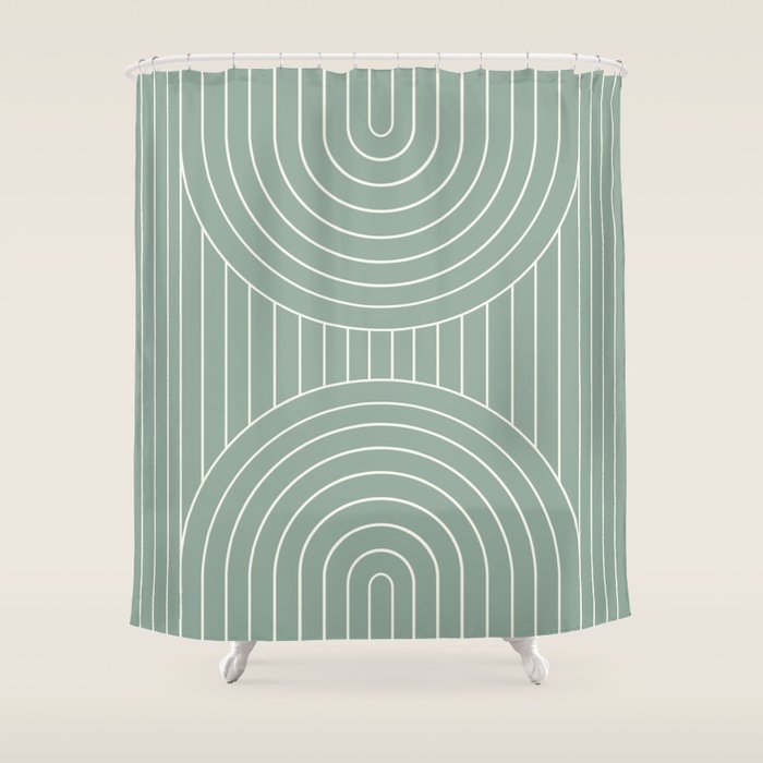 Arch Symmetry XXVIII Shower Curtain Gallery Image 1