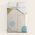 minimal geometric art 3 Comforter Gallery Image 6