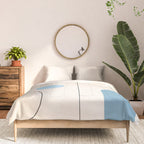 minimal geometric art 3 Comforter Gallery Image 3