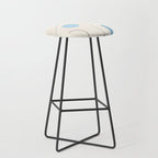 minimal geometric art 3 Stool Gallery Image 1