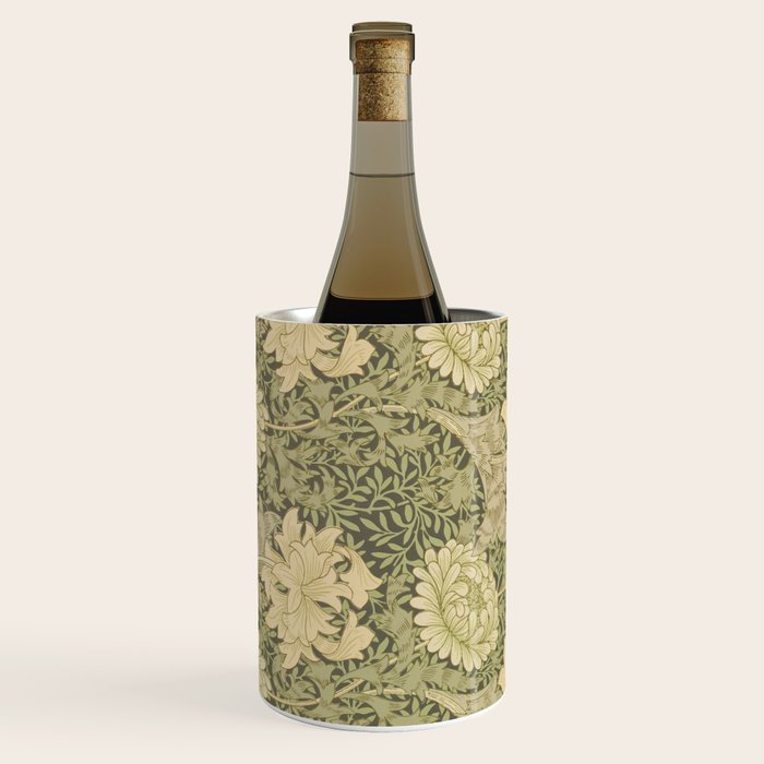 Chrysanthemum by William Morris 1877 Antique Vintage Victorian Jugendstil Art Nouveau Retro Pattern Wine Chiller Gallery Image 2