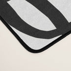 Confusing Lines Black And White Abstract Art Desk Mat Gallery Image 4
