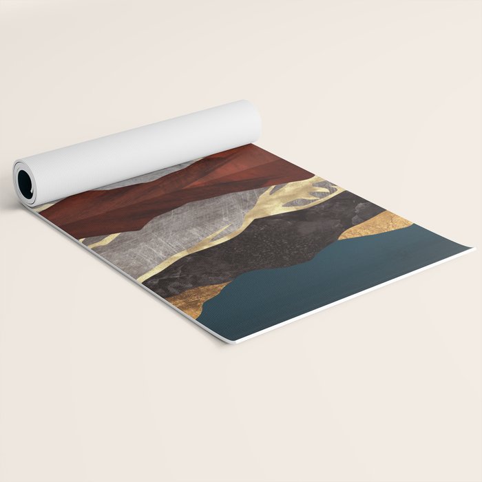 Mountain Peak Reflection Yoga Mat Gallery Image 2