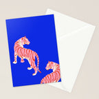 Wildcats on Indigo Blue Stationery Card Gallery Image 2