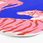 Wildcats on Indigo Blue Bath Mat Gallery Image 3