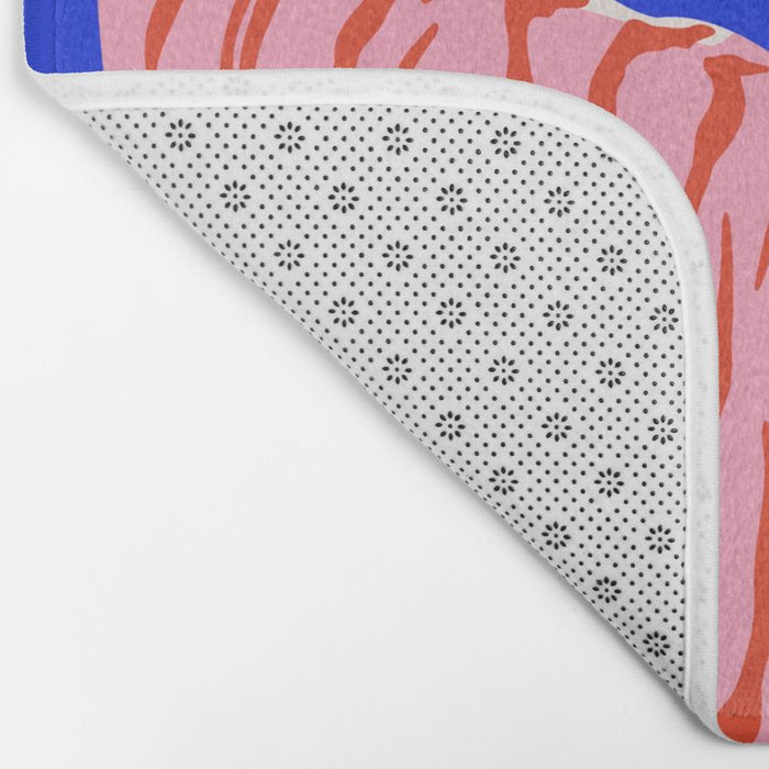 Wildcats on Indigo Blue Bath Mat Gallery Image 2