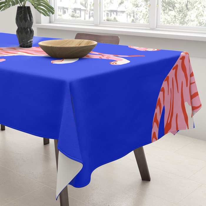 Wildcats on Indigo Blue Tablecloth Gallery Image 3