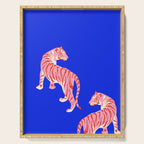 Wildcats on Indigo Blue Serving Tray Gallery Image 1