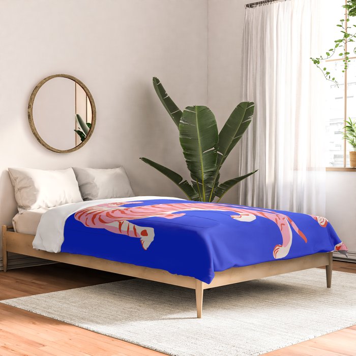 Wildcats on Indigo Blue Comforter Gallery Image 2