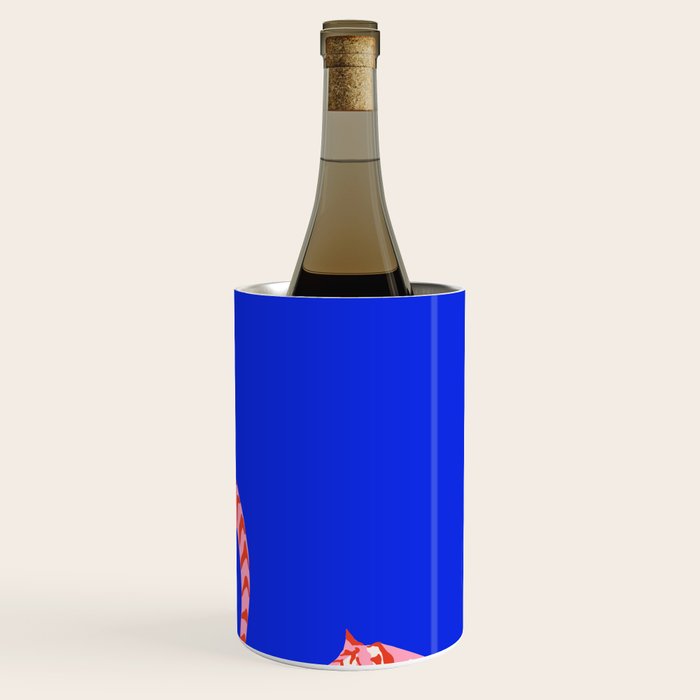 Wildcats on Indigo Blue Wine Chiller Gallery Image 3