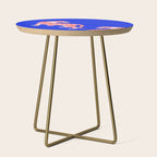 Wildcats on Indigo Blue Side Table Gallery Image 1