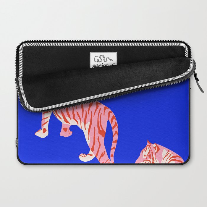 Wildcats on Indigo Blue Laptop Sleeve Gallery Image 2