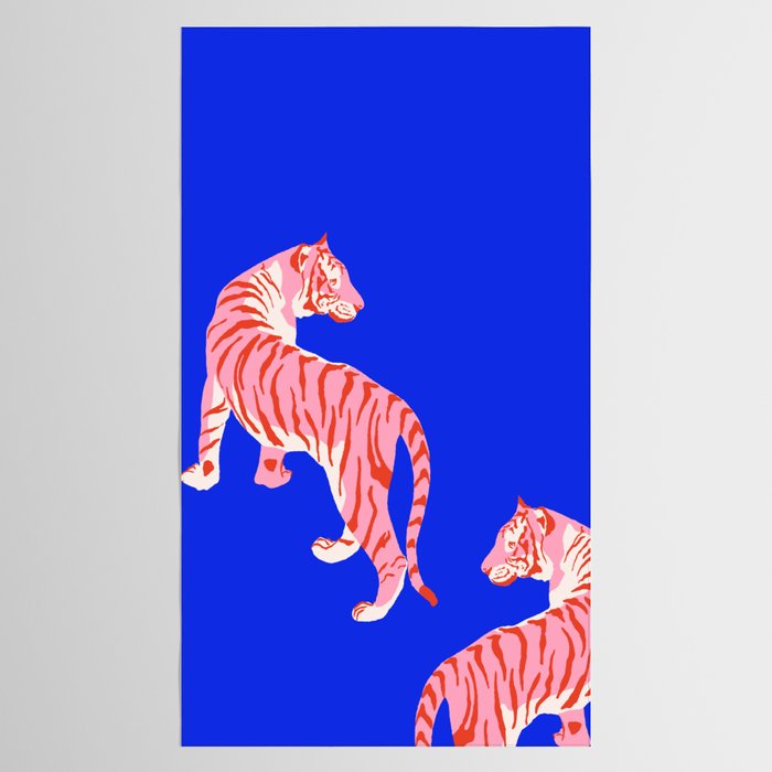 Wildcats on Indigo Blue Tablecloth Gallery Image 2