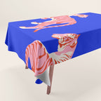 Wildcats on Indigo Blue Tablecloth Gallery Image 1