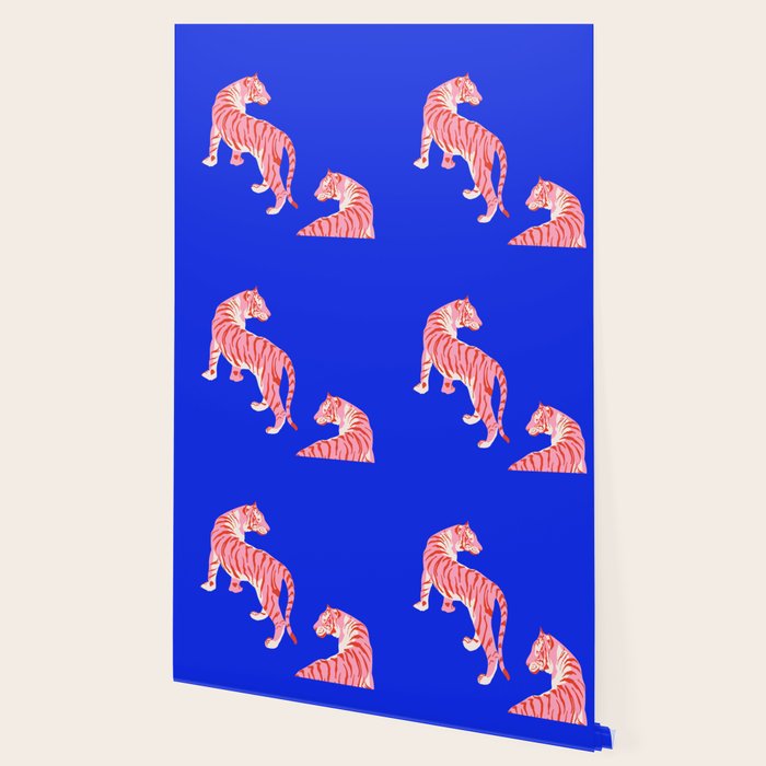 Wildcats on Indigo Blue Wallpaper Gallery Image 2