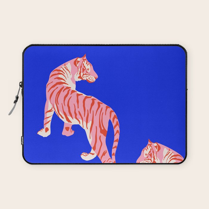 Wildcats on Indigo Blue Laptop Sleeve Gallery Image 1
