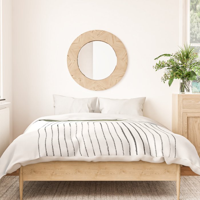 Green mid century modern Duvet Cover Gallery Image 3