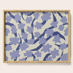 Summer blue Floral Serving Tray Gallery Image 1