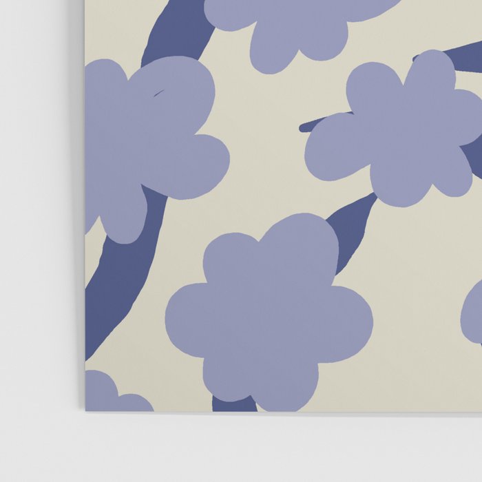 Summer blue Floral Poster Gallery Image 3