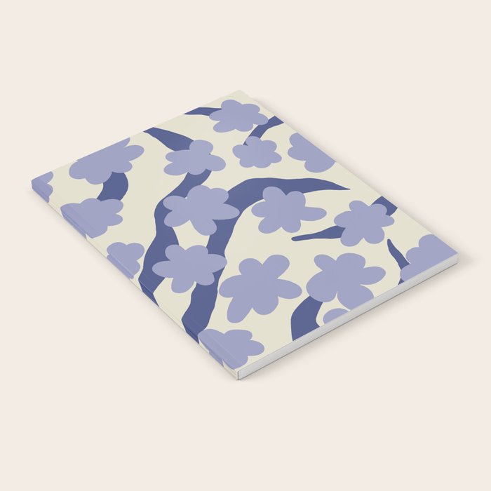 Summer blue Floral Notebook Gallery Image 2