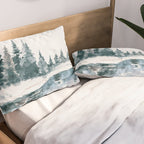 Mountain River Pillow Sham Gallery Image 2