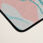 Exotic Pink Tigers on Bold Orange Animal Pattern Desk Mat Gallery Image 4