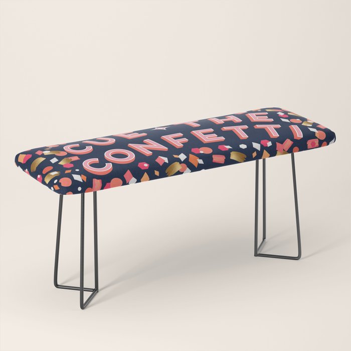 Cue the Confetti - Navy Palette Bench Gallery Image 1