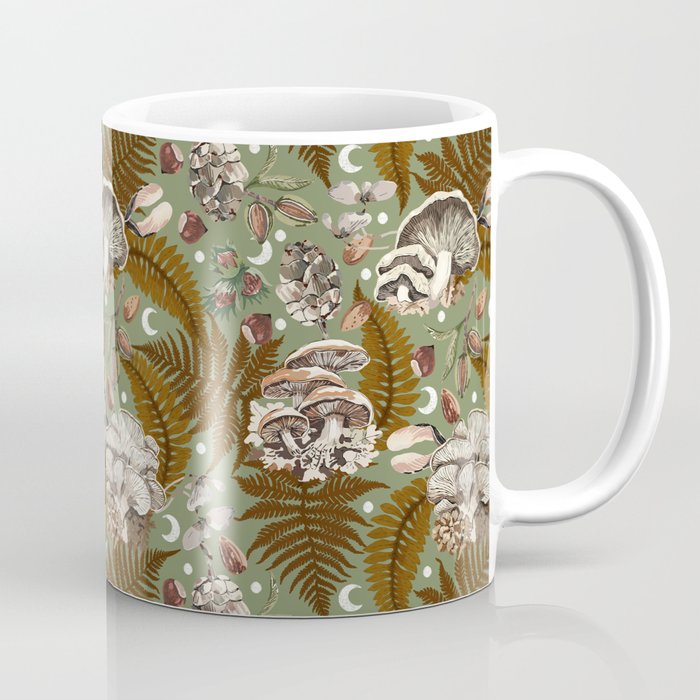 Mushrooms in moon forest G Coffee Mug Gallery Image 1