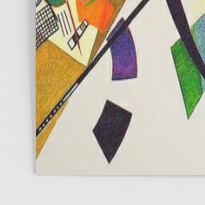 Wassily Kandinsky Transverse Line, No, 01. Poster Gallery Image 3