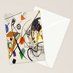 Wassily Kandinsky Transverse Line, No, 01. Stationery Card Gallery Image 2