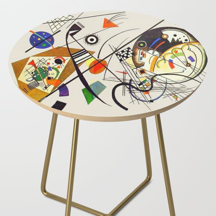 Wassily Kandinsky Transverse Line, No, 01. Side Table Gallery Image 2
