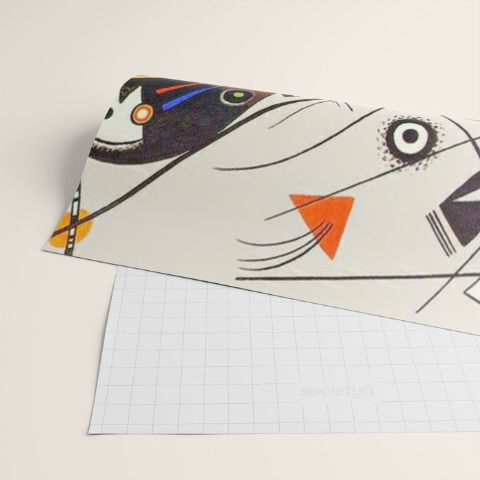 Wassily Kandinsky Transverse Line, No, 01. Wrapping Paper Gallery Image 2