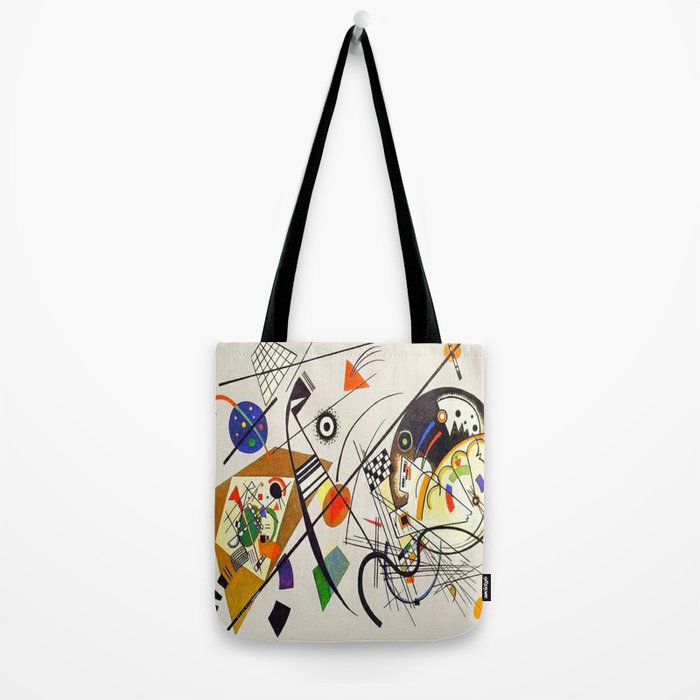 Wassily Kandinsky Transverse Line, No, 01. Tote Bag Gallery Image 2