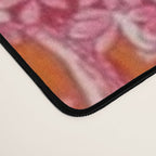 Toile de Jouy - pink and orange Desk Mat Gallery Image 4