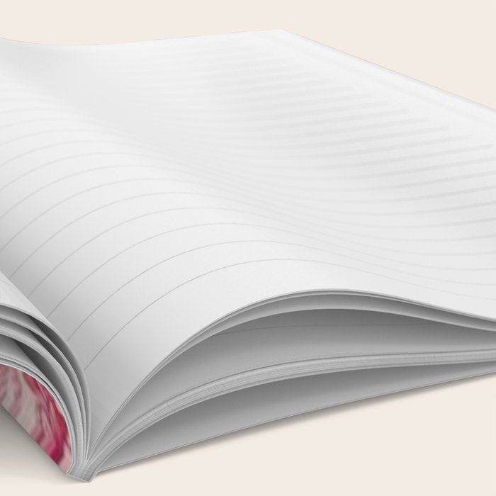 Toile de Jouy - pink and orange Notebook Gallery Image 2