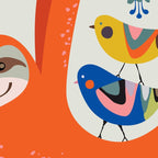 Mid Century Sloth Coffee Mug Gallery Image 2