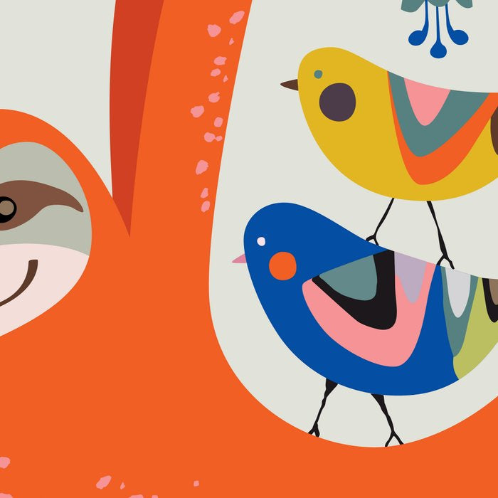 Mid Century Sloth Coffee Mug Gallery Image 2