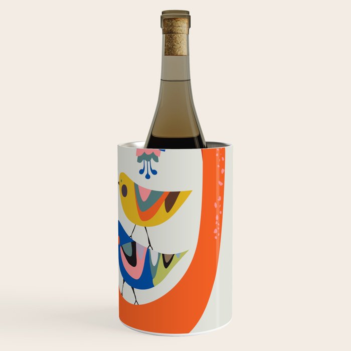 Mid Century Sloth Wine Chiller Gallery Image 3