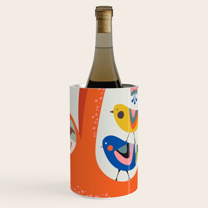 Mid Century Sloth Wine Chiller Gallery Image 1