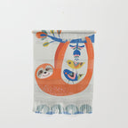 Mid Century Sloth Wall Hanging Gallery Image 1