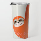 Mid Century Sloth Travel Mug Gallery Image 3