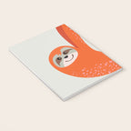 Mid Century Sloth Notebook Gallery Image 3