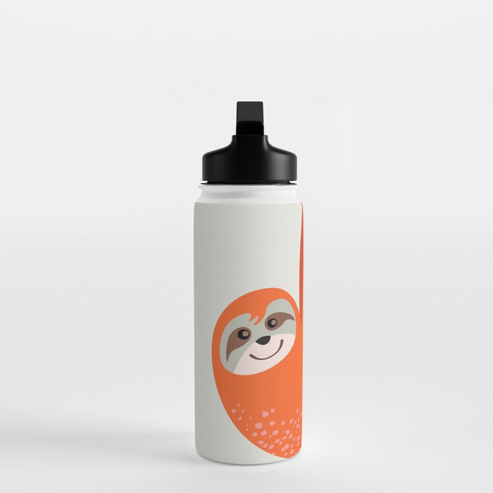 Mid Century Sloth Water Bottle Gallery Image 3