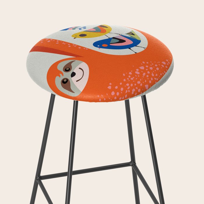 Mid Century Sloth Stool Gallery Image 2