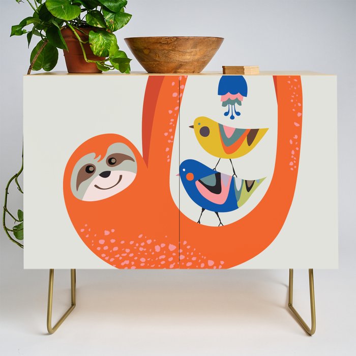 Mid Century Sloth Credenza Gallery Image 1