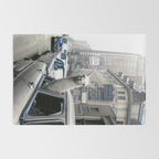 Llama Riding In Taxi In Color Rug Gallery Image 2