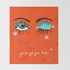 You'll go far, kid. Throw Blanket Gallery Image 2