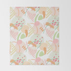 Abstract Spring  Throw Blanket Gallery Image 2