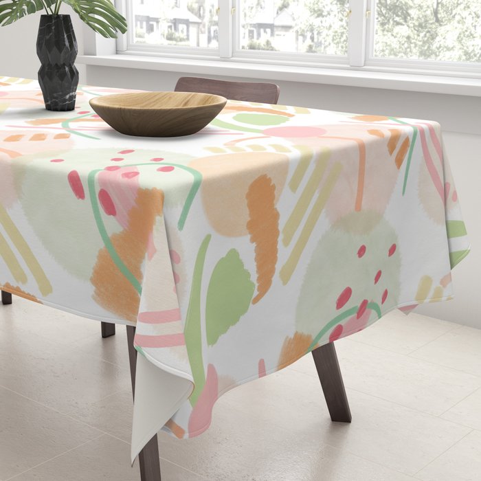 Abstract Spring  Tablecloth Gallery Image 3