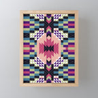 MP Tribal geometric B Mini Art Print Gallery Image 1